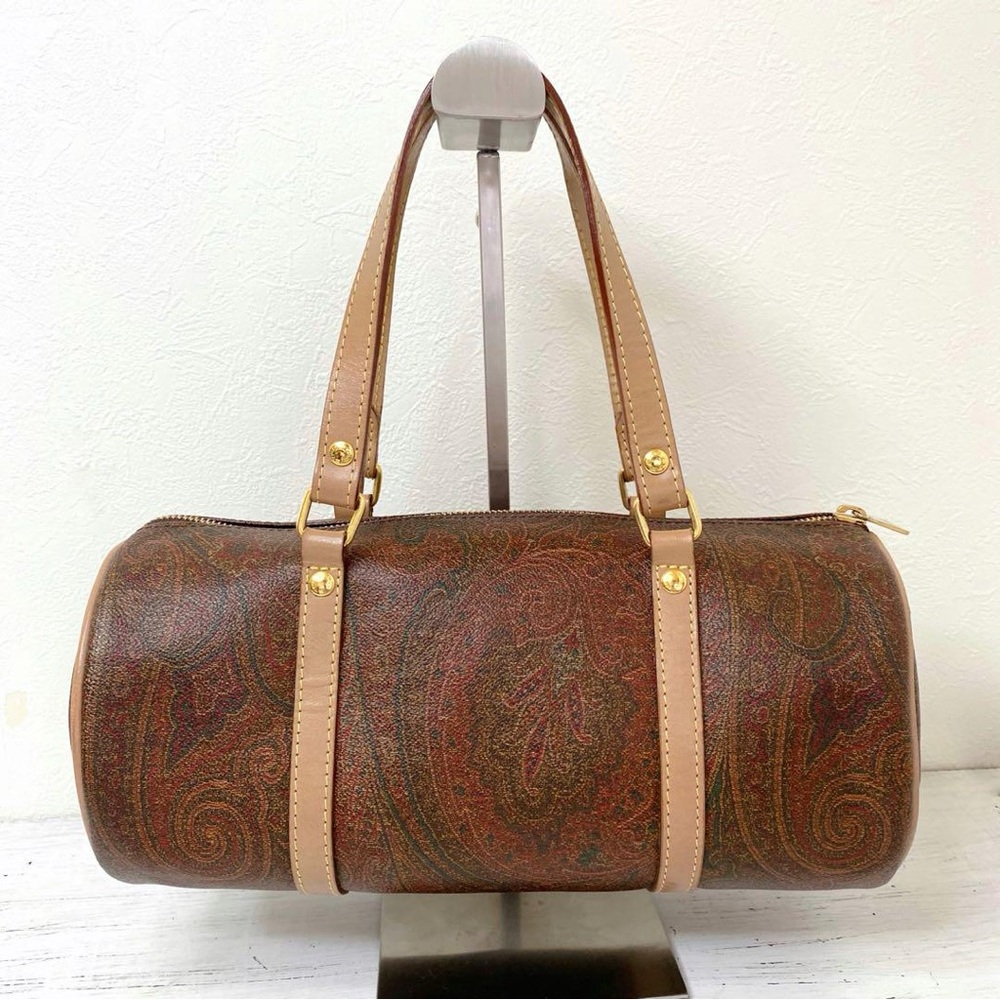 ETRO Milano Papillon Mini Boston Handbag